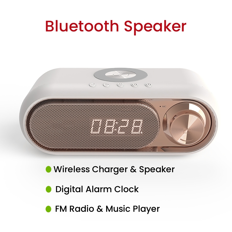 Audio Music Visualizer - Portable Bluetooth Speaker Subwoofer Mini Home