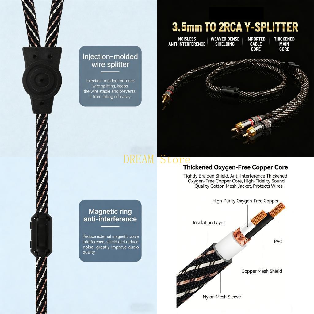 Audio Music Best - Improved Safety 3.5mm To Link Music
