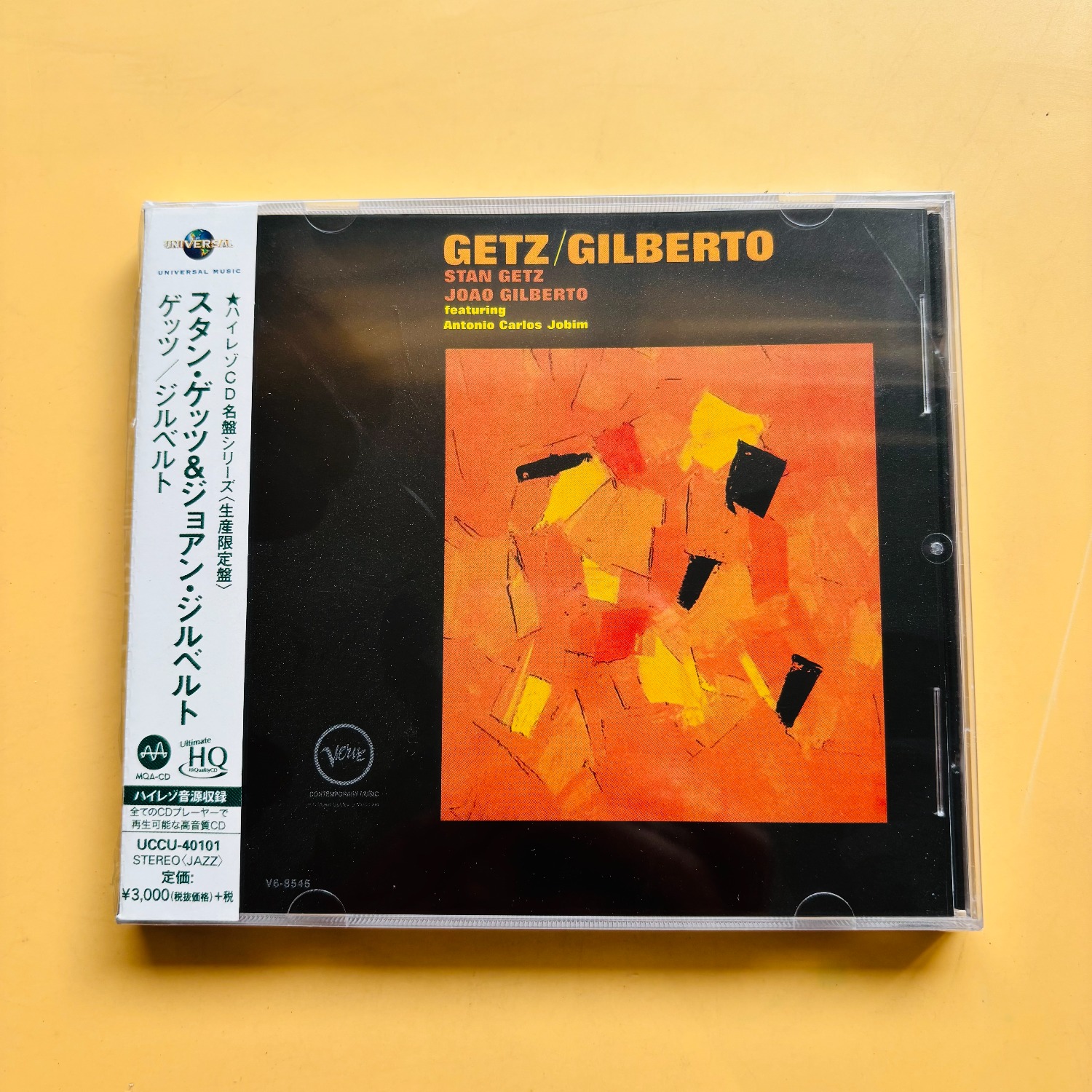 Audio Music Cd - Getz/Gilberto Album Stan Getz Joao Gilberto