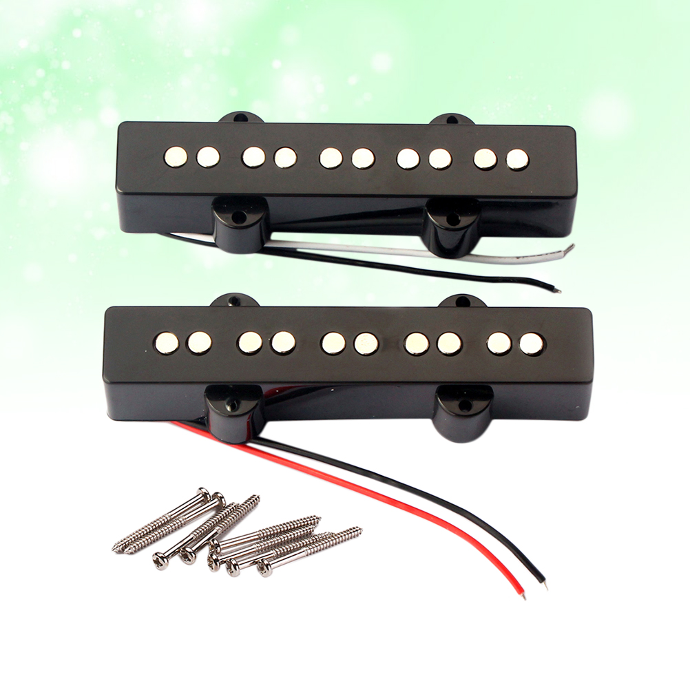 Bass Guitar Strings - 5 String Bass Pickup Bridge Neck