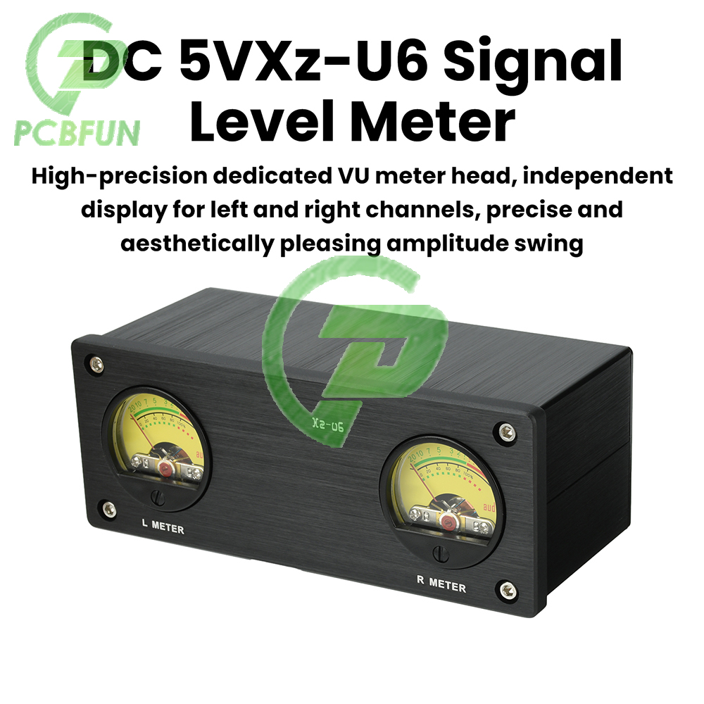 Audio Music Visualizer - High-Precision Audio VU Meter with Independent
