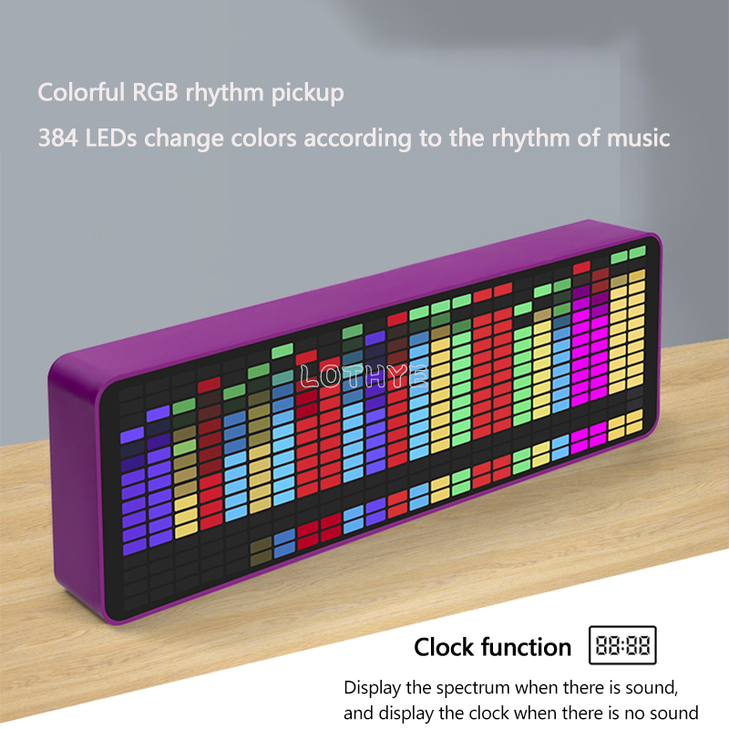 Audio Music Visualizer - Dazzling RGB Rhythm Pickup LED Music
