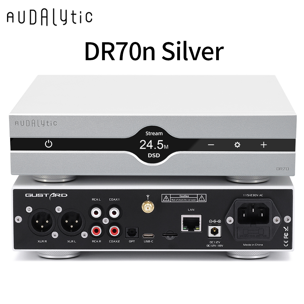 Gustard Audalytic DR70n&DR70 h – Audio Music Hifi recenzja i cena