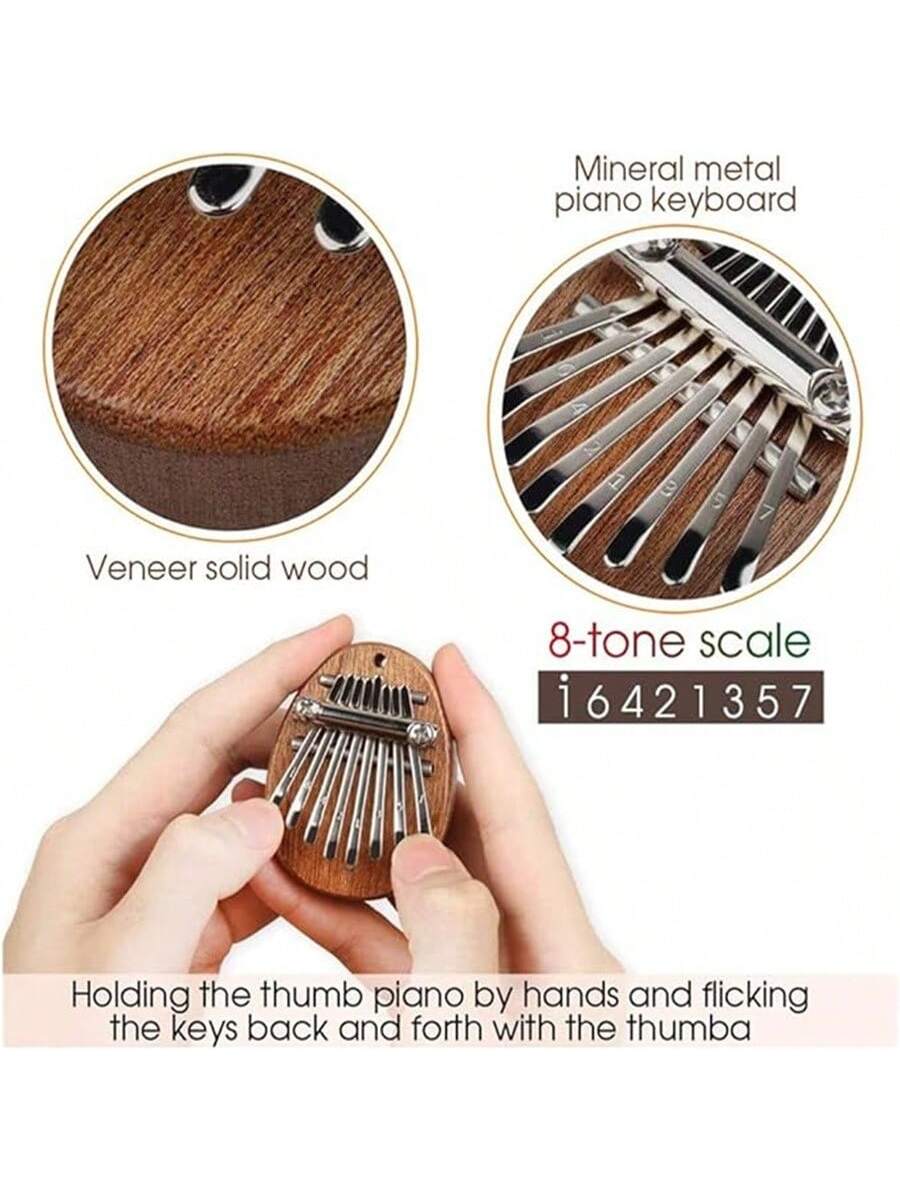 1pc 8 Key Kalimba exquisite Fi – Kalimba Thumb Piano recenzja i cena