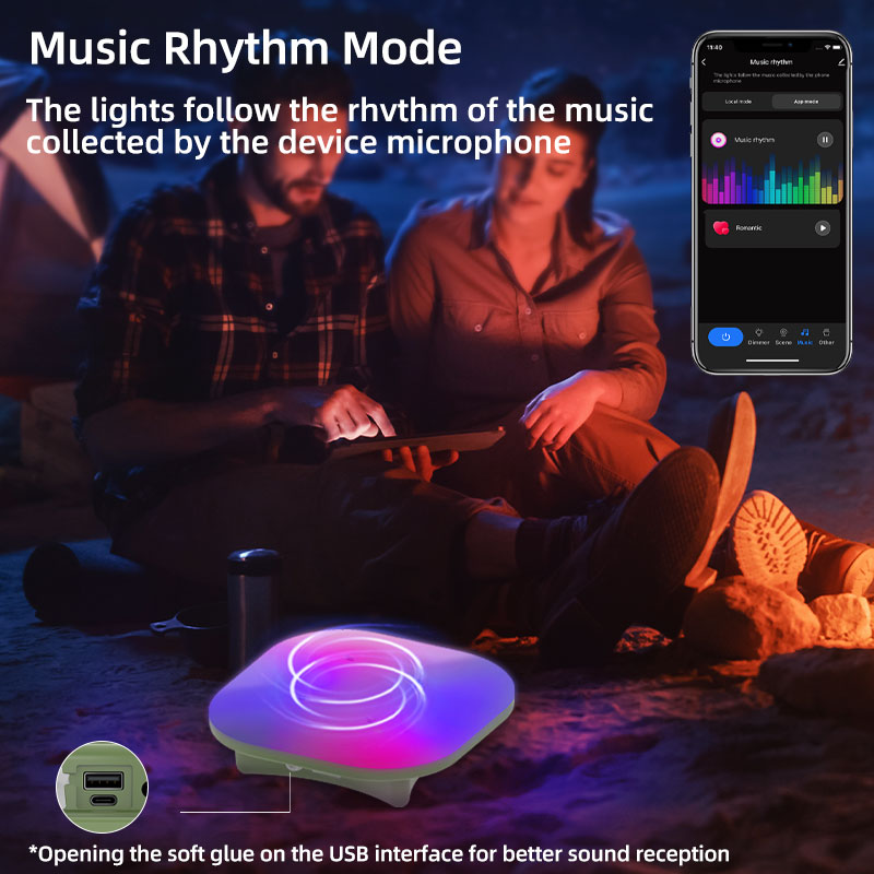 Camping Lantern Rechargeable S – Audio Music By recenzja i cena