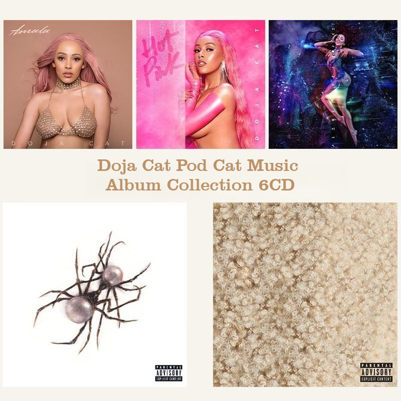 Doja Cat 6CD Music Album Colle – Audio Music Cd recenzja i cena