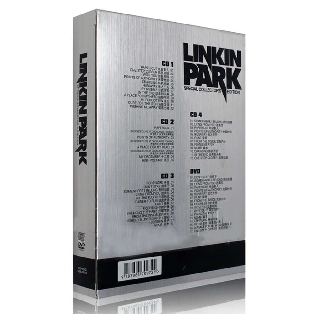 Linkin Park CD DVD Collection  – Audio Music Cd recenzja i cena