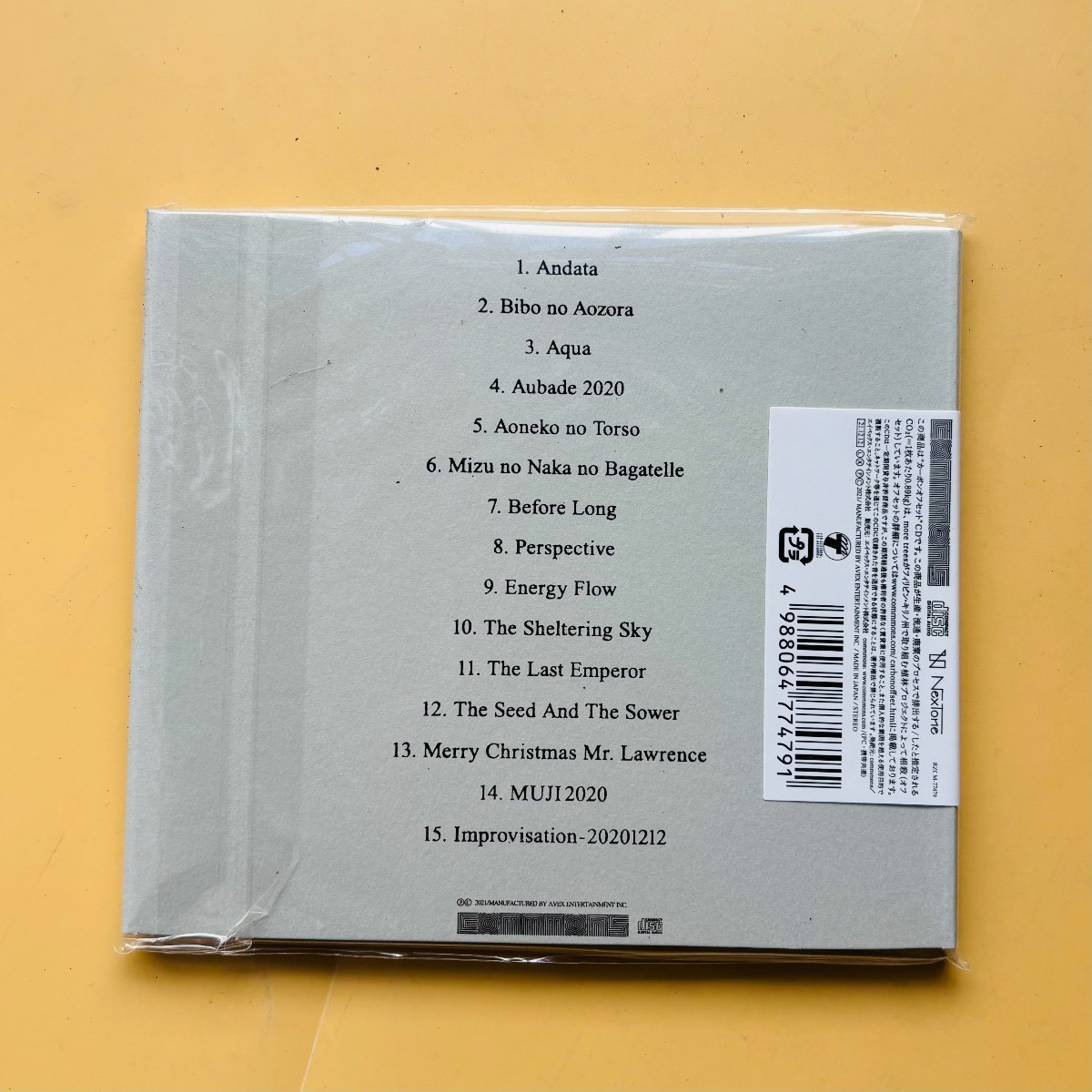 Ryuichi Sakamoto Playing The P – Audio Music Cd recenzja i cena