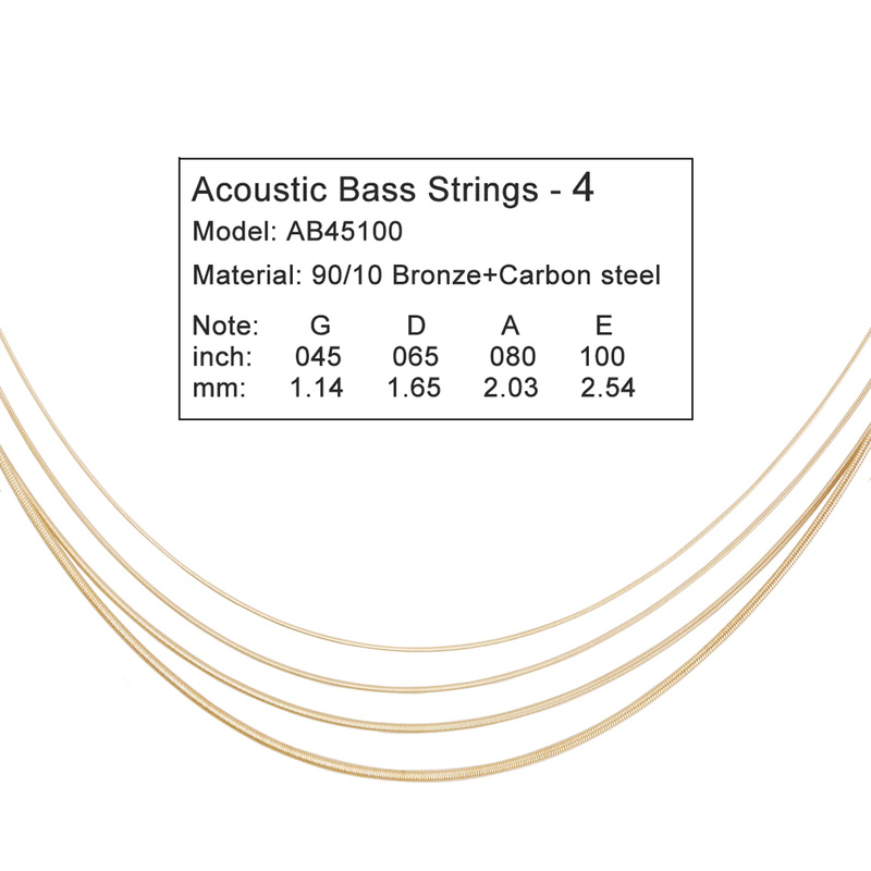 4 Strings Acoustic Bass  ANTI- – Bass Guitar Strings recenzja i cena