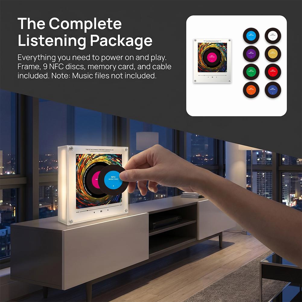 NFC Sensing Song Player Night  – Music Song Audio recenzja i cena