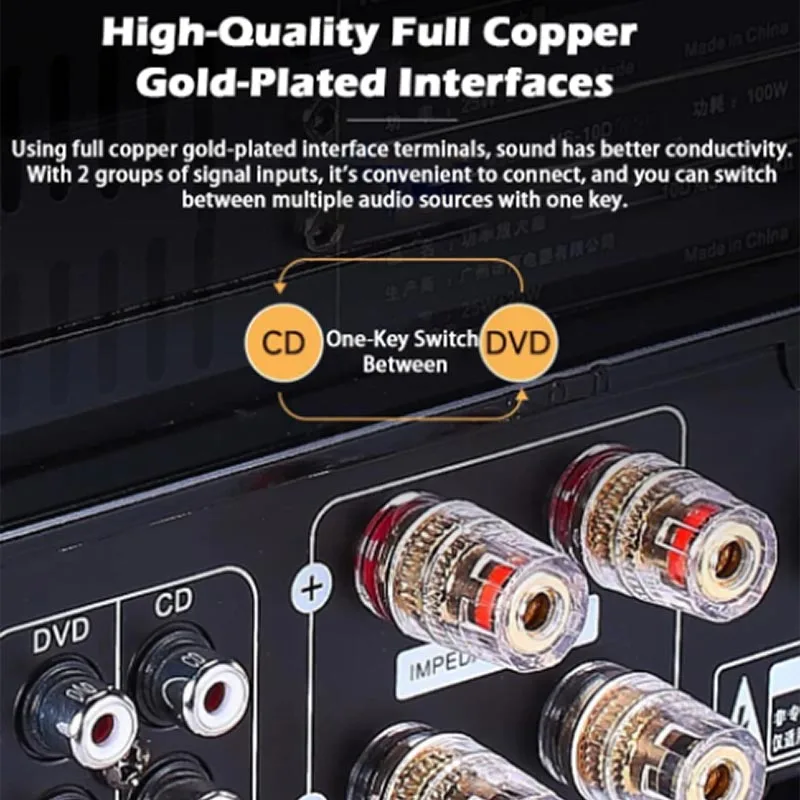 HIFI 2.1Ch Vacuum Tube Amp Blu – Audio Music Youtube recenzja i cena