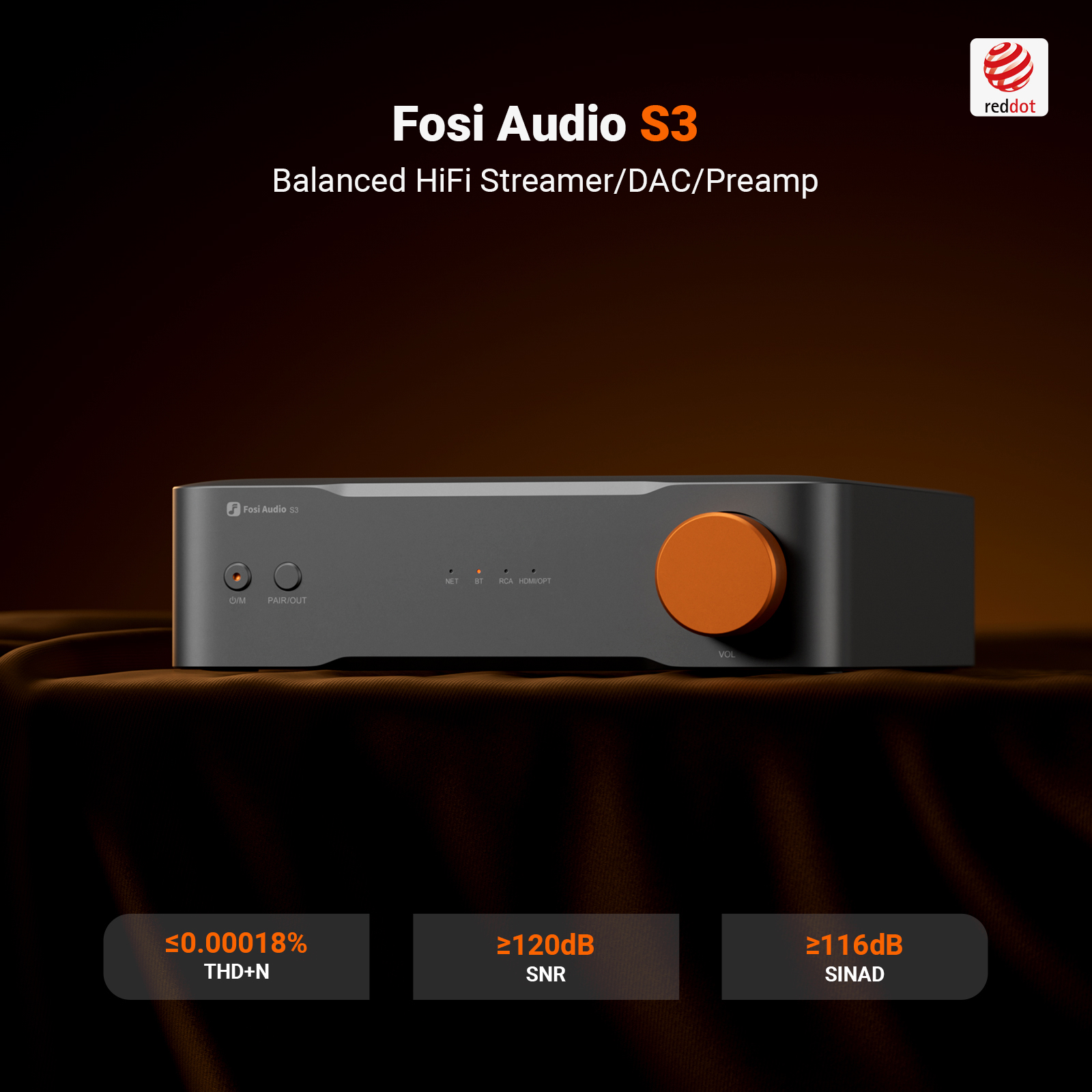 Fosi Audio Hi-Res Music Stream – Audio Music Hifi recenzja i cena