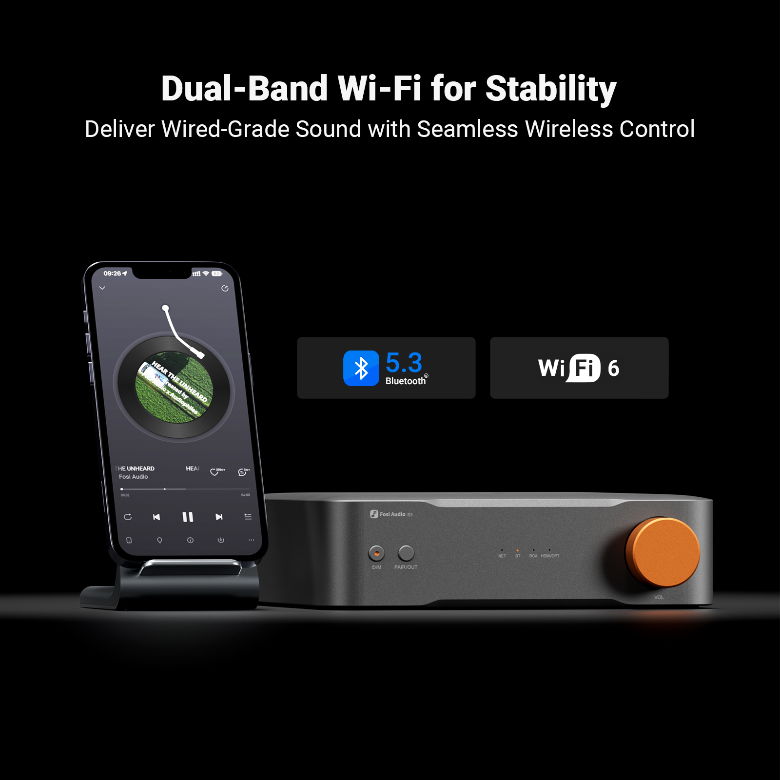 Fosi Audio Hi-Res Music Stream – Audio Music Hifi recenzja i cena