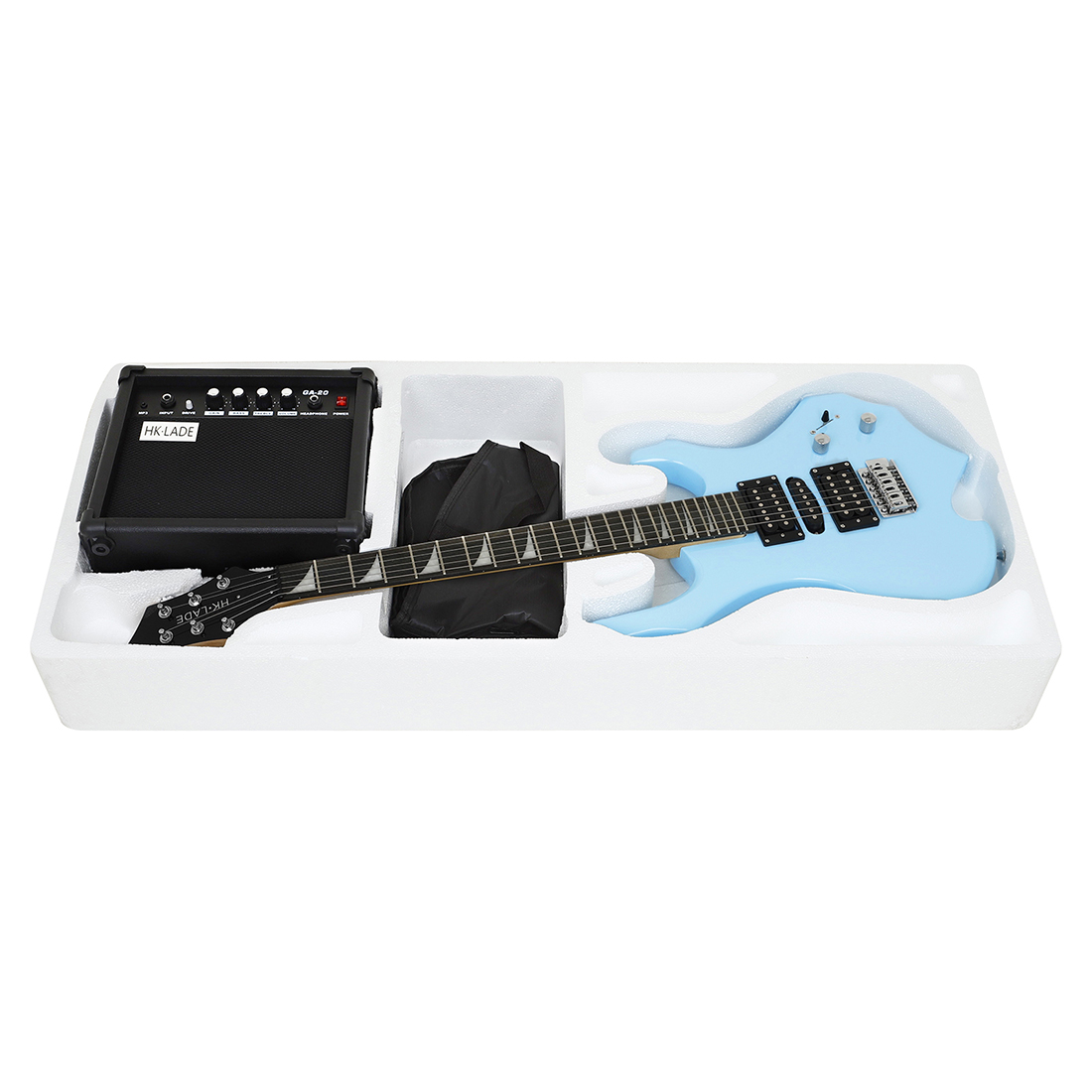 6 Strings Electric Guitar Azul – Bass Guitar Strings recenzja i cena