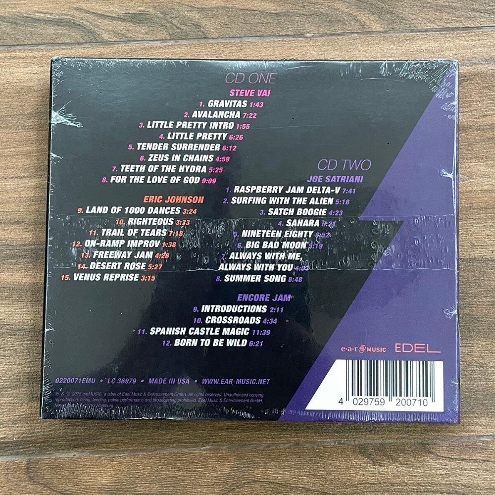 G3 Reunion Live 2025 Guitar Al – Audio Music Cd recenzja i cena