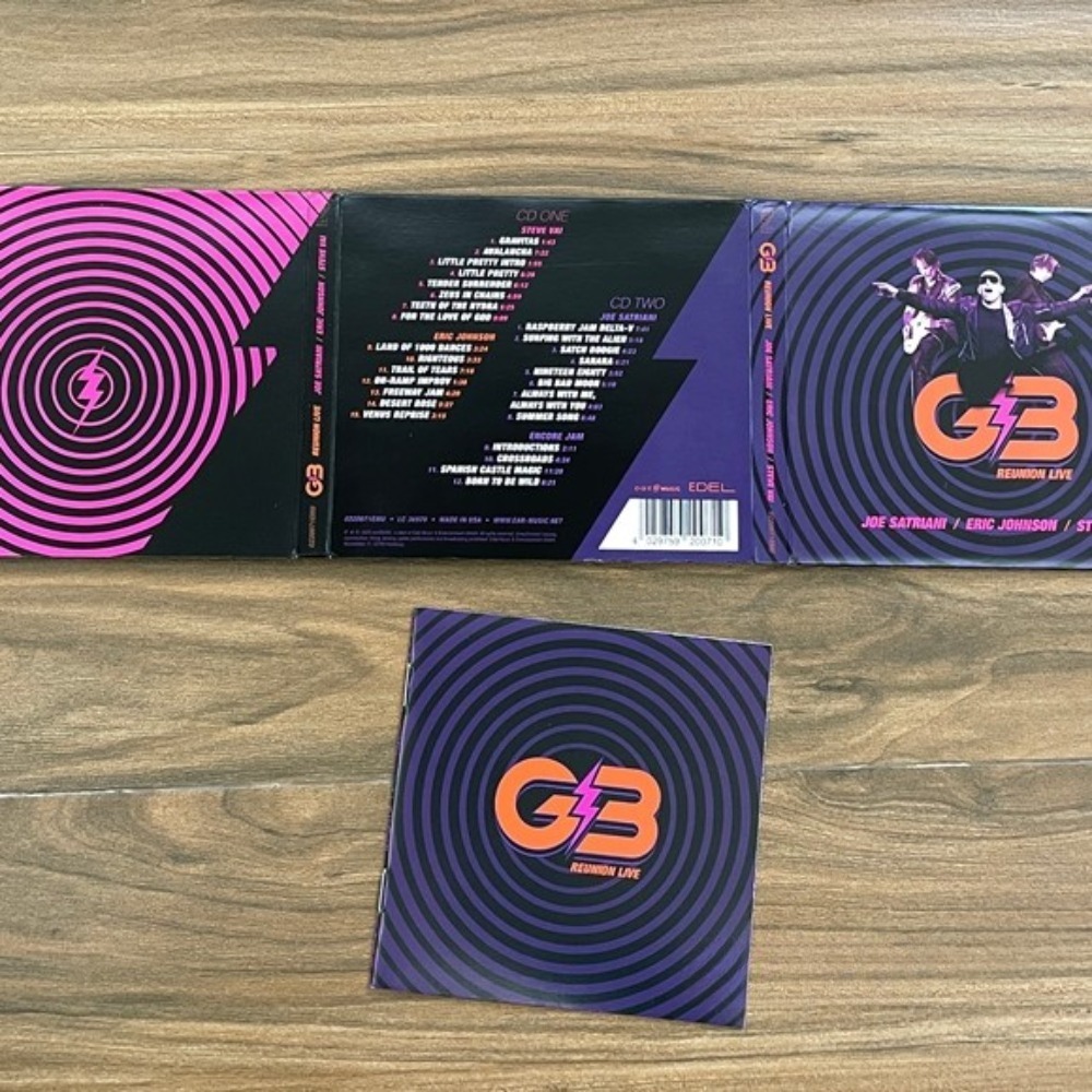 G3 Reunion Live 2025 Guitar Al – Audio Music Cd recenzja i cena