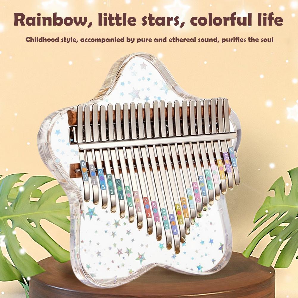 21/17 Keys Portable Finger Pia – Kalimba Thumb Piano recenzja i cena