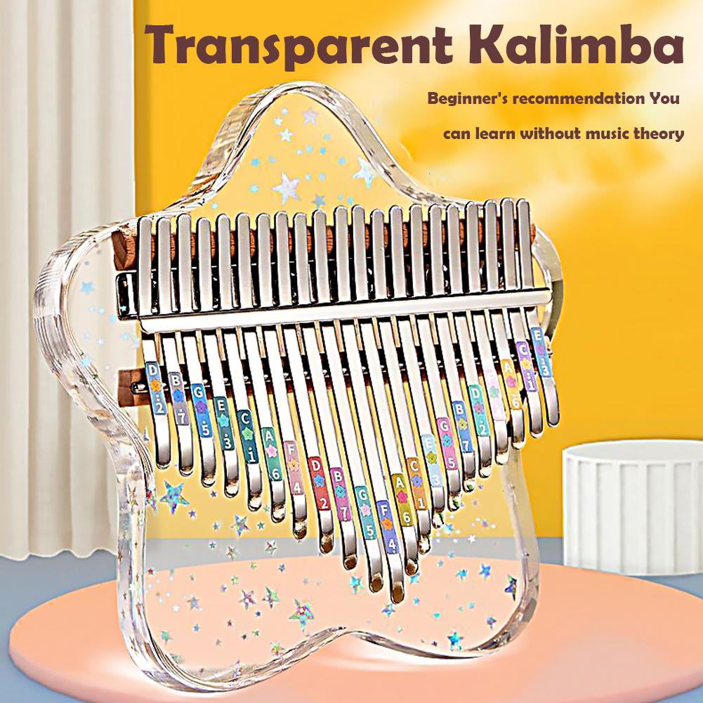 21/17 Keys Portable Finger Pia – Kalimba Thumb Piano recenzja i cena