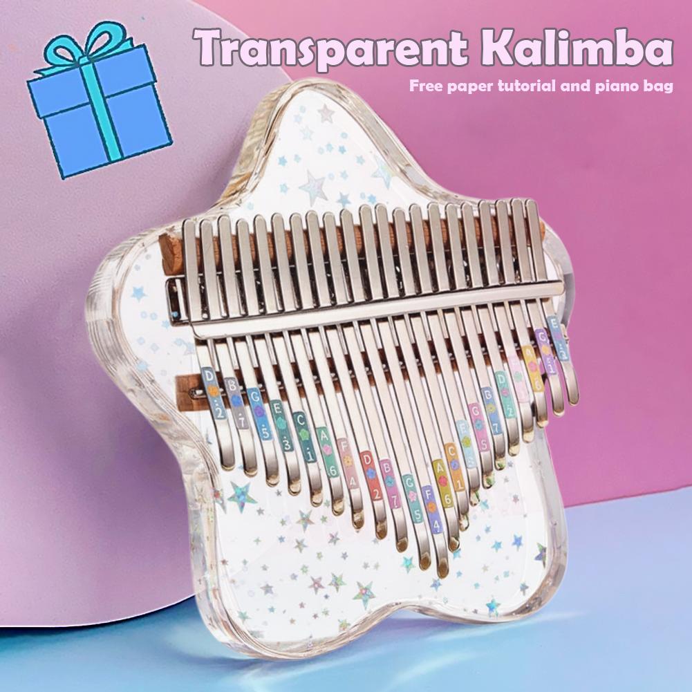 21/17 Keys Portable Finger Pia – Kalimba Thumb Piano recenzja i cena