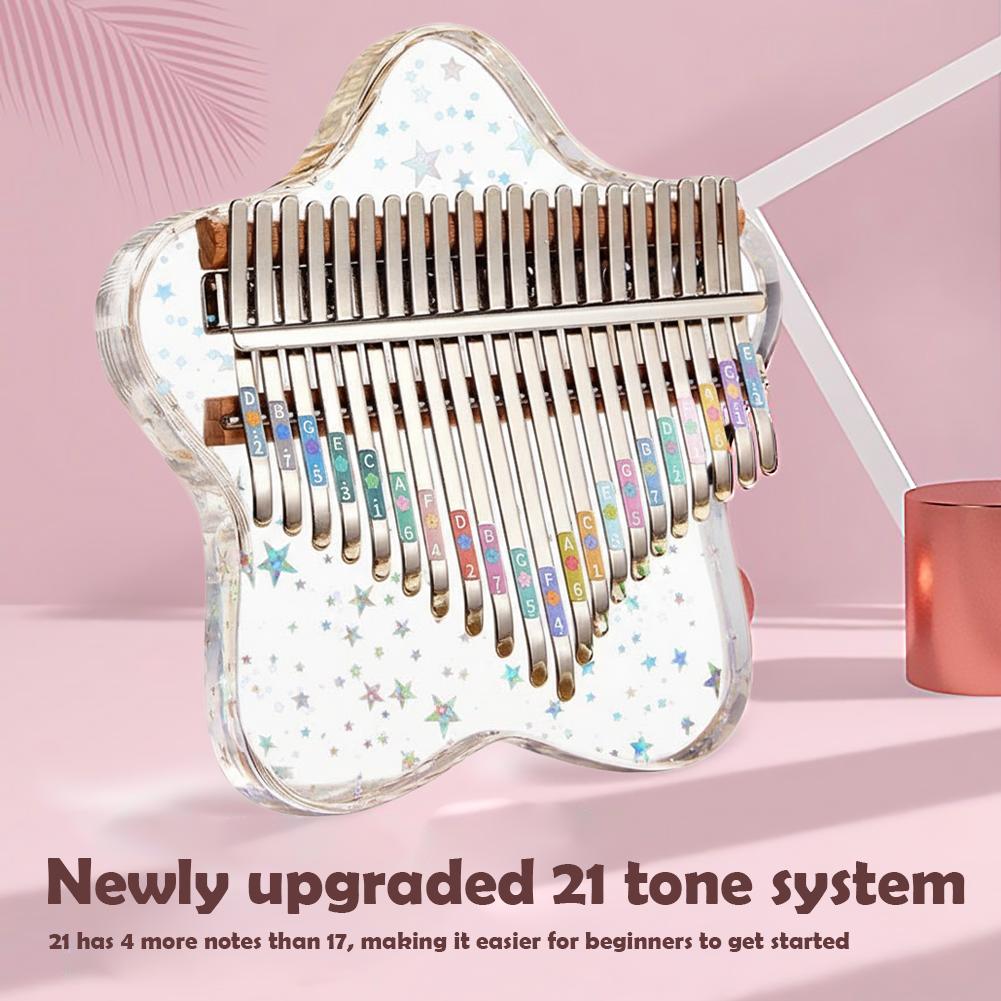 21/17 Keys Portable Finger Pia – Kalimba Thumb Piano recenzja i cena
