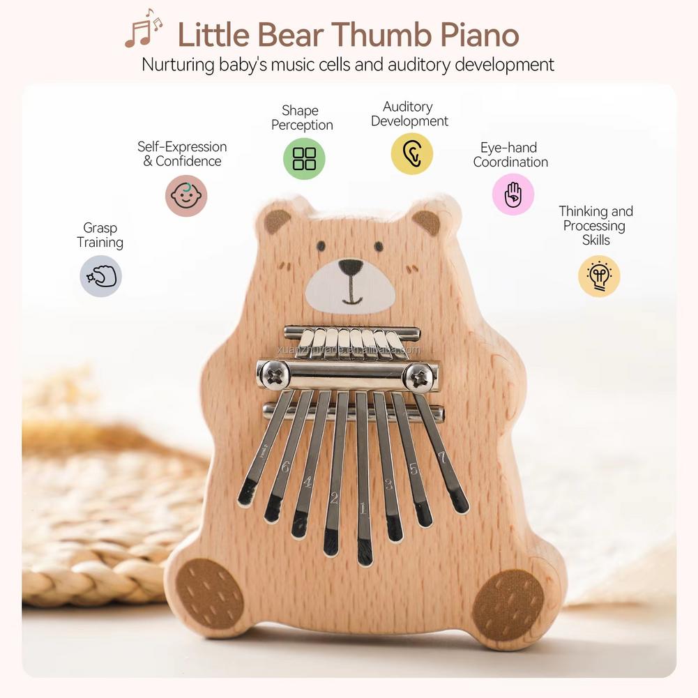 8 Key Mini Kalimba Portable Th – Kalimba Thumb Piano recenzja i cena