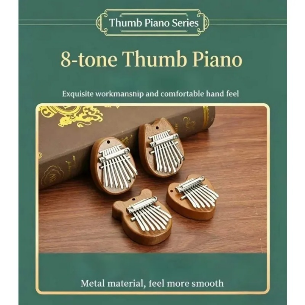 Solid wood 8-tone mini thumb p – Kalimba Thumb Piano recenzja i cena