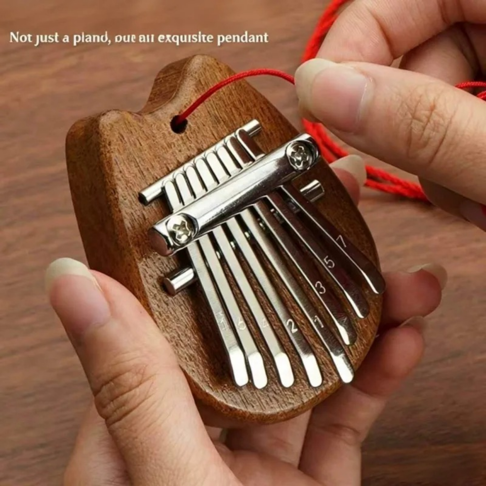 Solid wood 8-tone mini thumb p – Kalimba Thumb Piano recenzja i cena