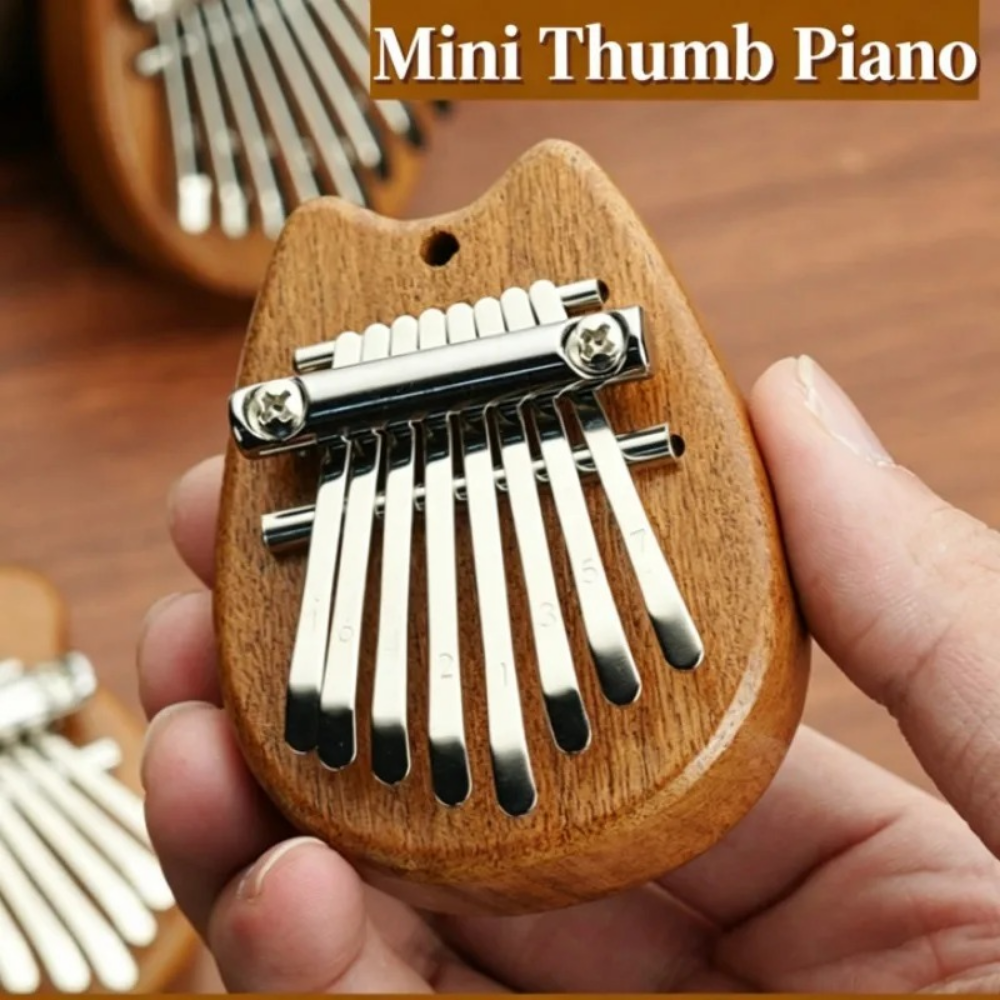 Solid wood 8-tone mini thumb p – Kalimba Thumb Piano recenzja i cena