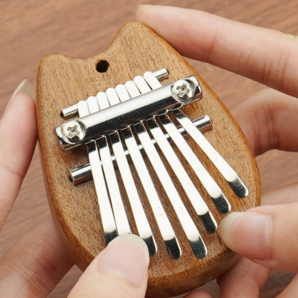 Solid wood 8-tone mini thumb p – Kalimba Thumb Piano recenzja i cena