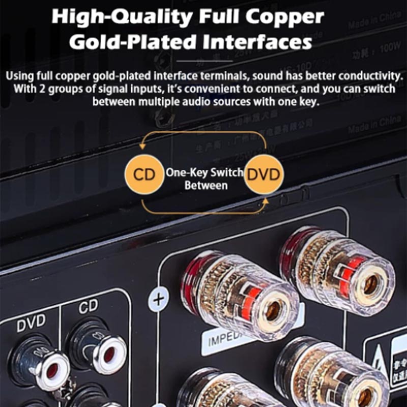 HIFI 2.1Ch Vacuum Tube Amp Blu – Audio Music Youtube recenzja i cena