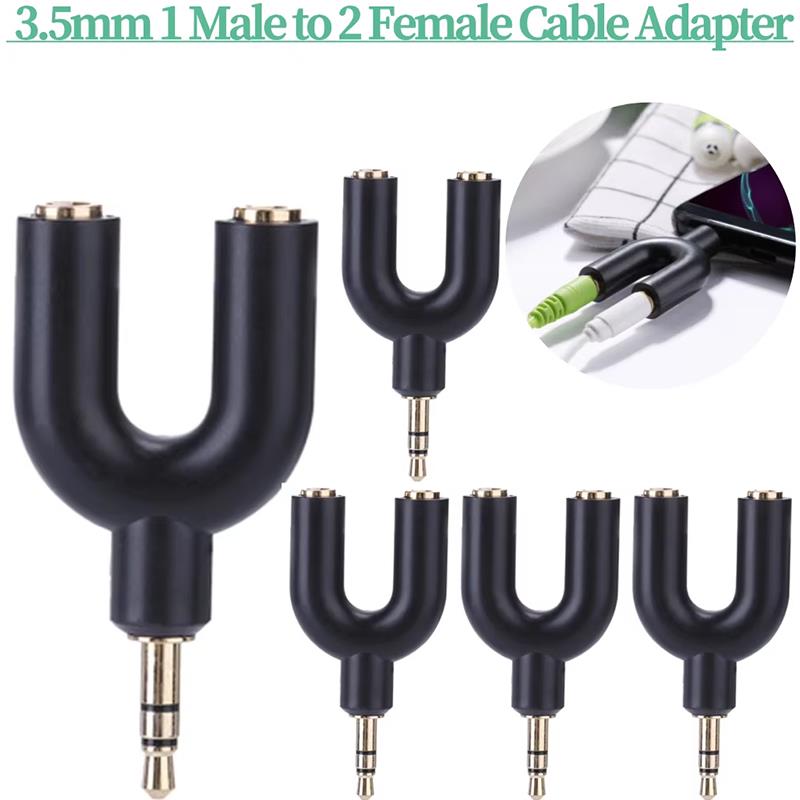 U Type Adapter Y Shape 3.5mm S – Audio And Music Splitter recenzja i cena