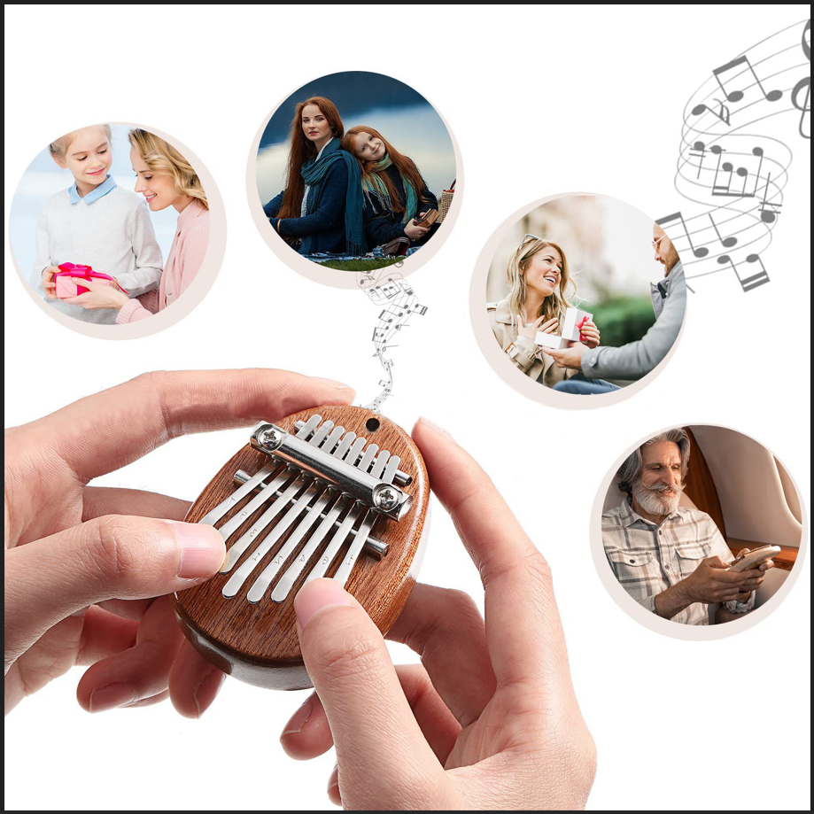 8 Key Mini Wooden Kalimba High – Kalimba Thumb Piano recenzja i cena
