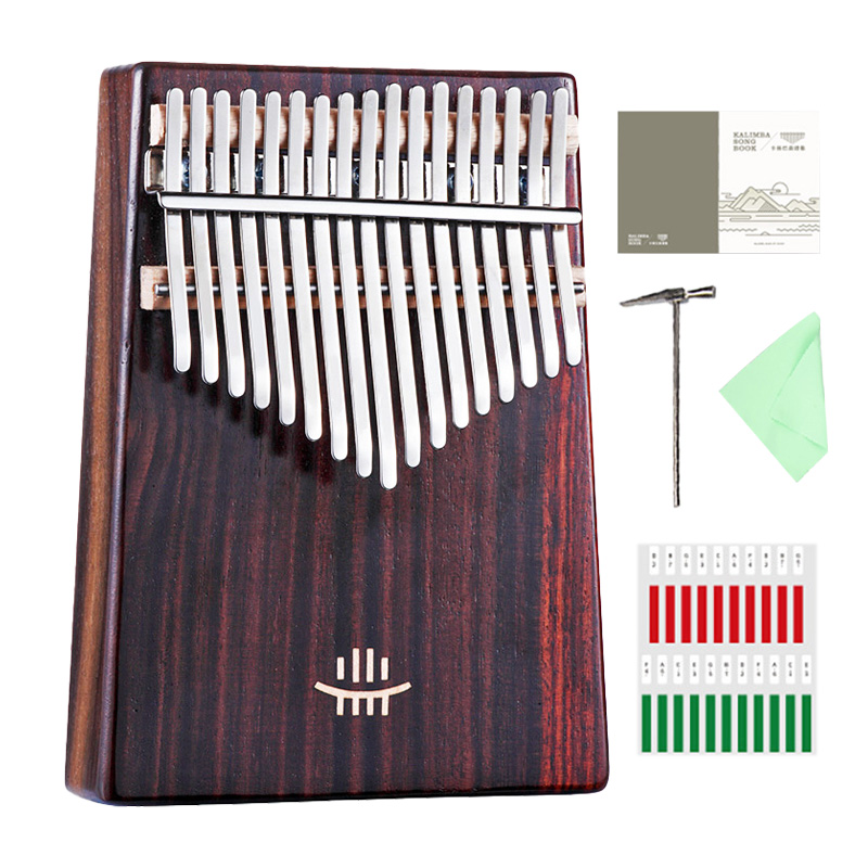 Hluru Kalimba 17 Keys with Hol – Kalimba Thumb Piano recenzja i cena