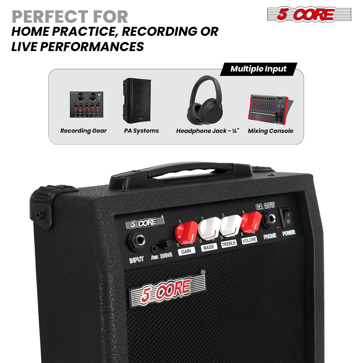 Guitar Amp 20W Electric Portab – Portable Amplifier Mini recenzja i cena