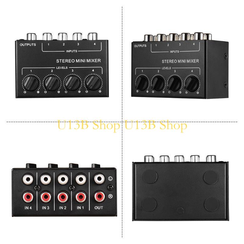 U13B Four Channel Passive Spli – Audio And Music Splitter recenzja i cena