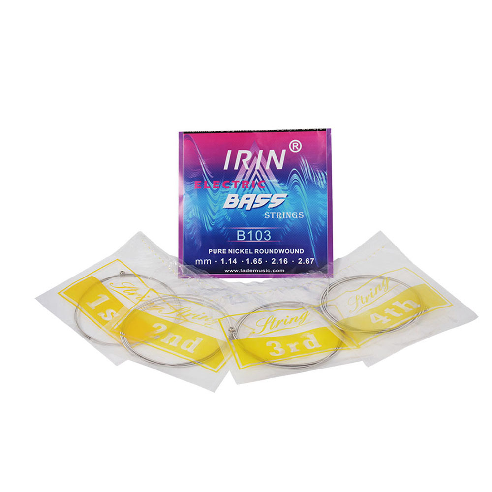 IRIN 4Pcs  4-String Bass Guita – Bass Guitar Strings recenzja i cena