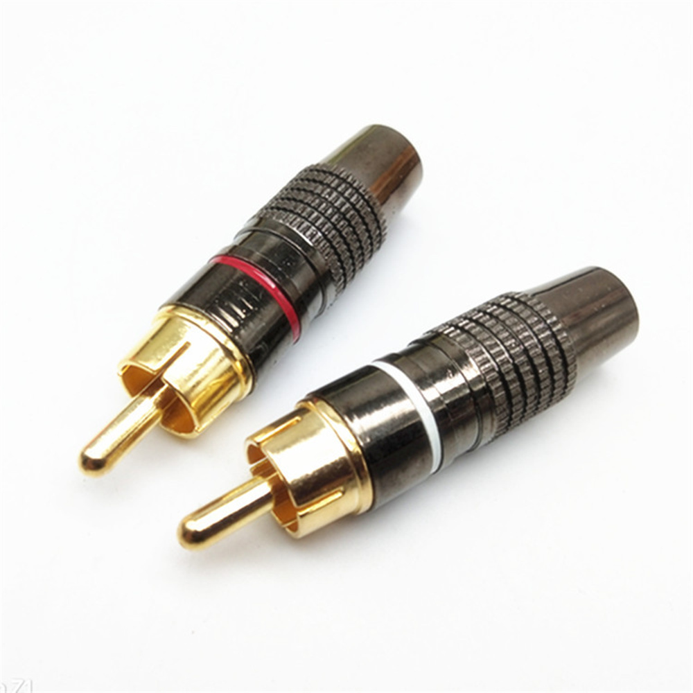 Musical Sound Male RCA Plug Ad – Audio Music Hifi recenzja i cena