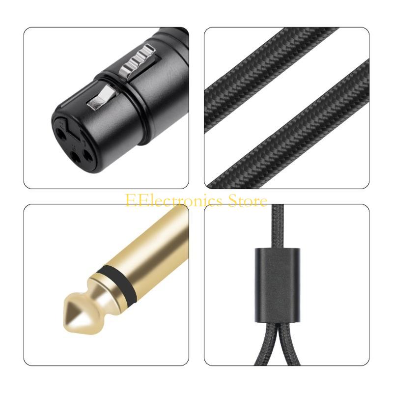B03C 2x6.35mm 1/4inch to 3Pin  – Audio And Music Splitter recenzja i cena