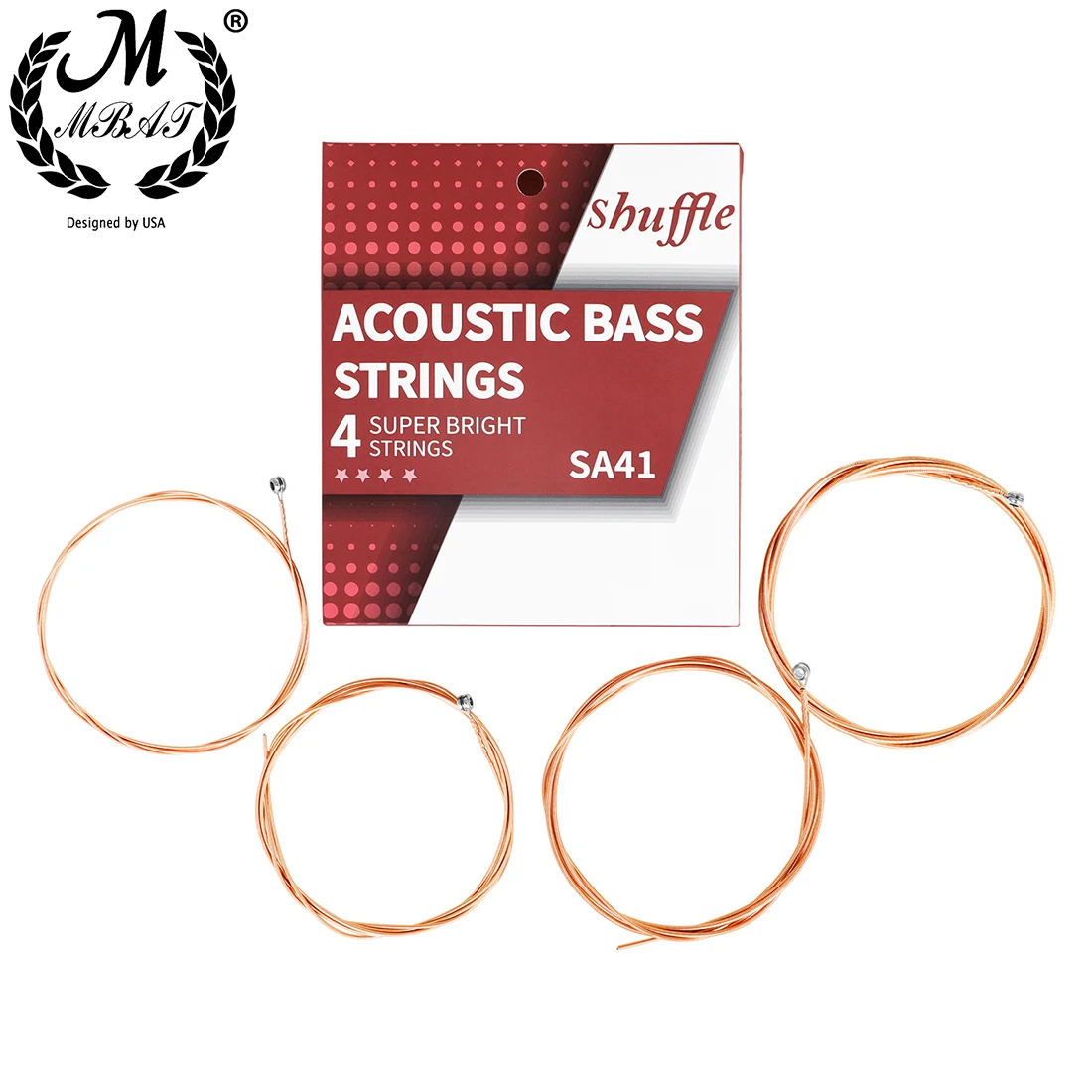 M MBAT Acoustic Bass Strings 4 – Bass Guitar Strings recenzja i cena