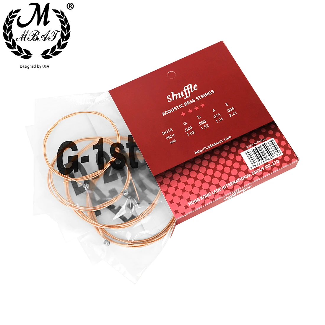 M MBAT Acoustic Bass Strings 4 – Bass Guitar Strings recenzja i cena