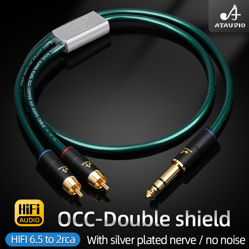 Hifi 6.5mm to 2RCA Jack Wire D – Audio And Music Splitter recenzja i cena
