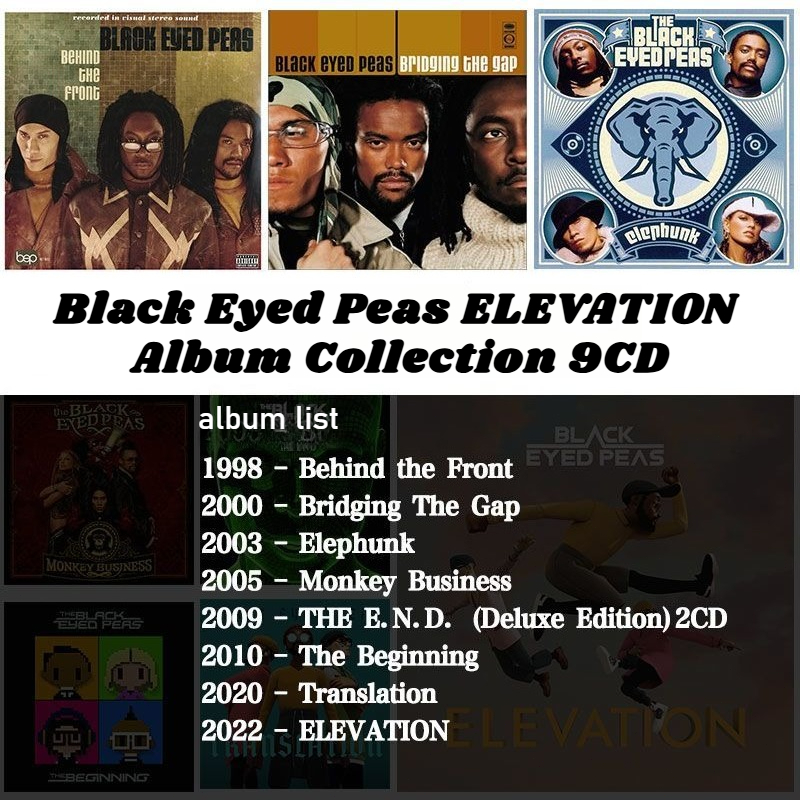 Black Eyed Peas Complete 9CD M – Audio Music Cd recenzja i cena
