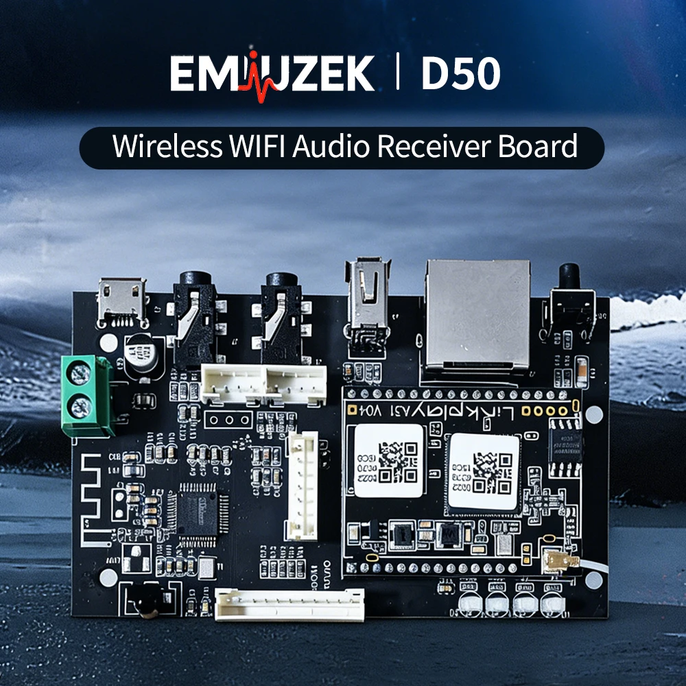 EMIUZEK D50 Wireless Audio Rec – Audio Music By recenzja i cena