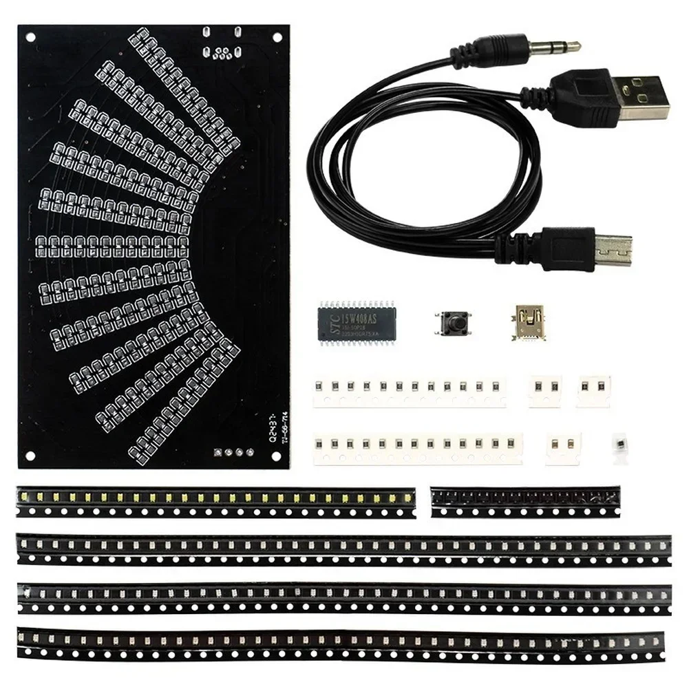 DIY LED Music Spectrum Display – Audio Music Visualizer recenzja i cena