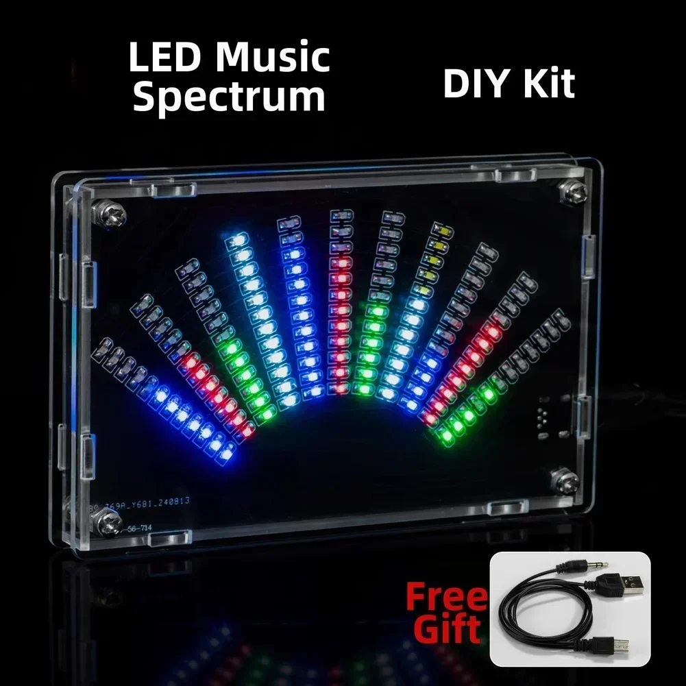 DIY LED Music Spectrum Display – Audio Music Visualizer recenzja i cena