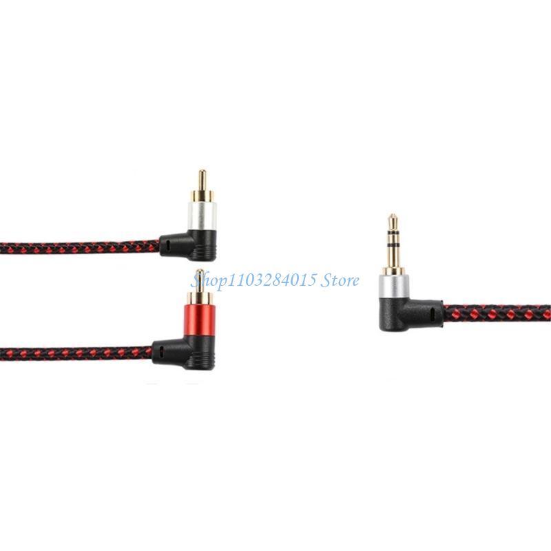 R6FF 90° RCA Cable Jacks 3.5mm – Audio And Music Splitter recenzja i cena