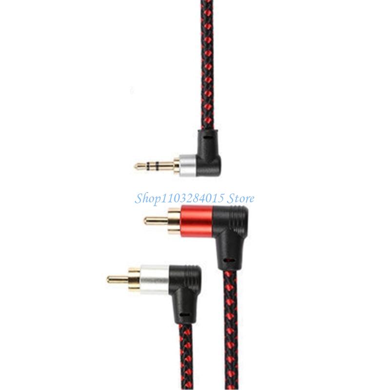 R6FF 90° RCA Cable Jacks 3.5mm – Audio And Music Splitter recenzja i cena