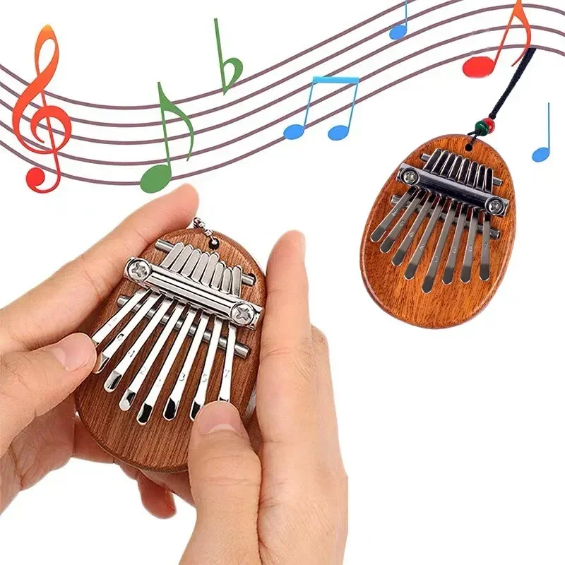 1Pcs Wood Mini Thumb Piano Mus – Kalimba Thumb Piano recenzja i cena