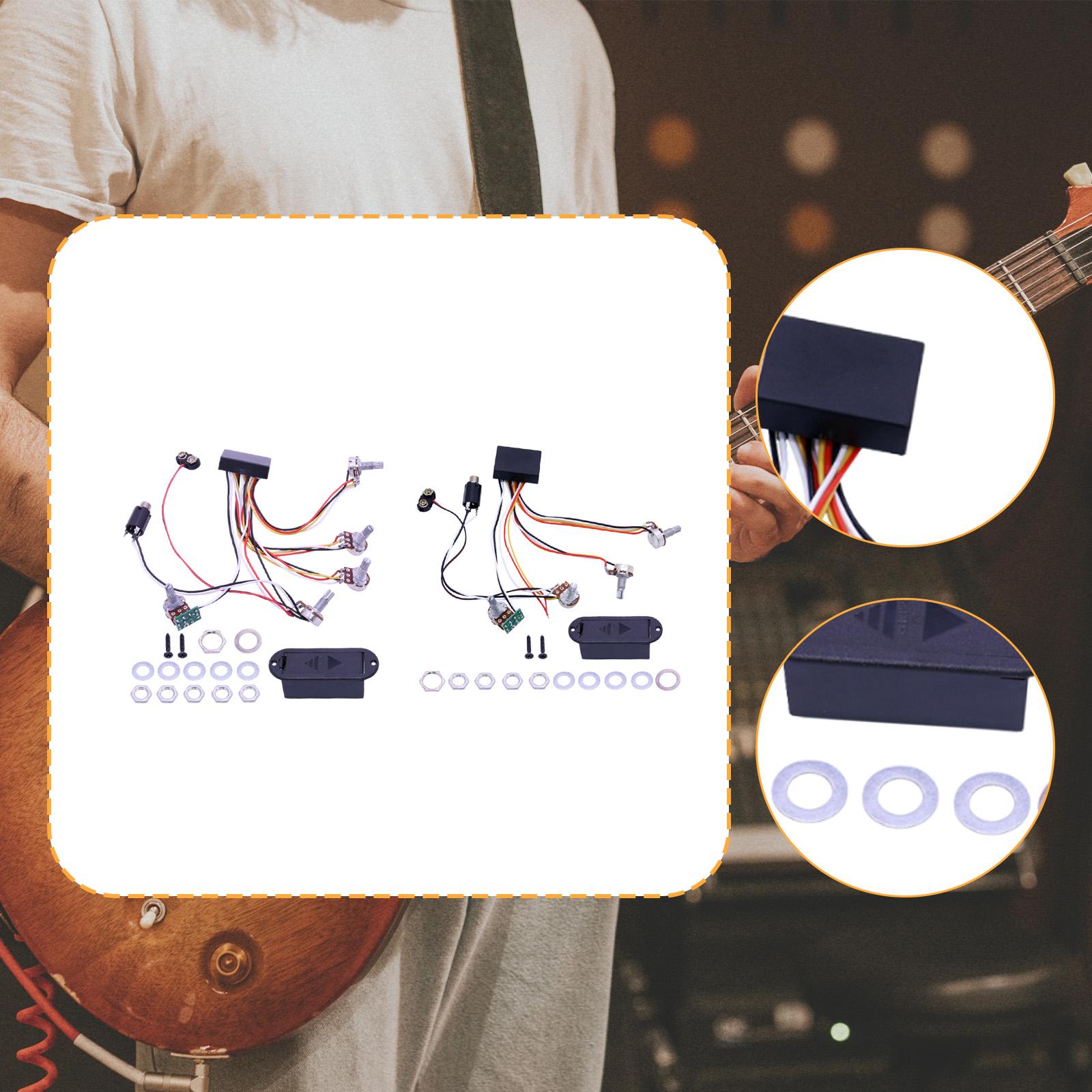 Bass Pickups 4 Strings Active  – Bass Guitar Strings recenzja i cena