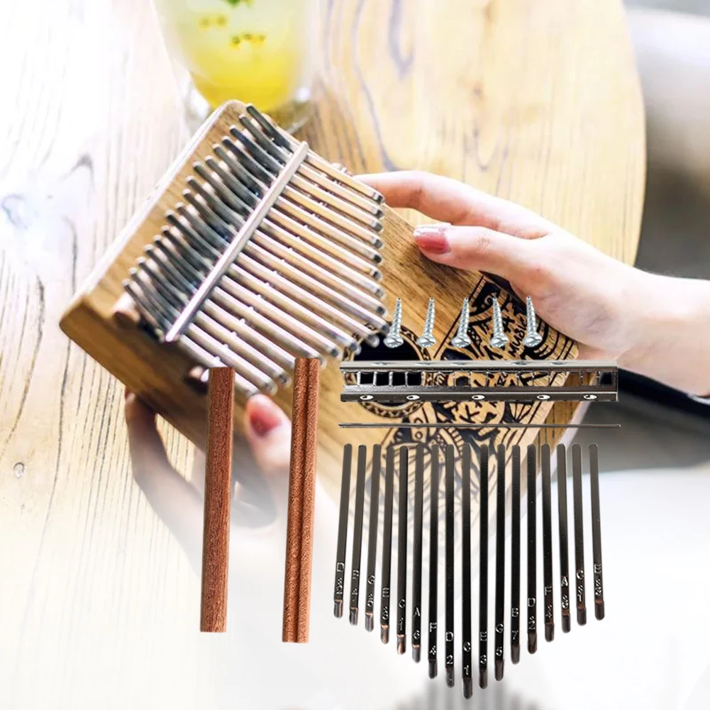 DIY 17 Tone Kalimba Keys Tines – Kalimba Thumb Piano recenzja i cena